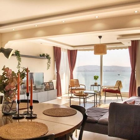Exceptional Flat With Gorgeous Sea View In Izmir 아파트 외부 사진