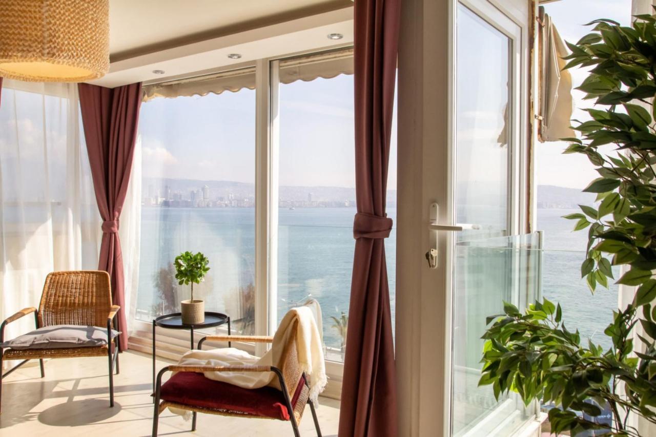 Exceptional Flat With Gorgeous Sea View In Izmir 아파트 외부 사진